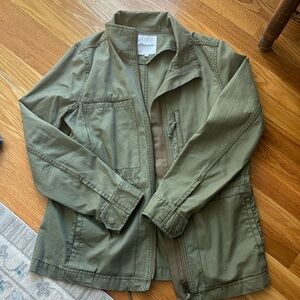 Madewell Passage Jacket Utility Army Military Green Barn Field Chore Women